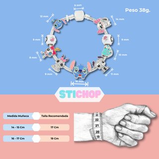 Pulsera Lilo & Stitch con Caja Regalo