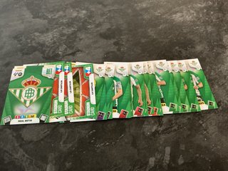 22 cromos Betis Adrenalyn Panini