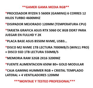 GAMER 5 5600X RGB