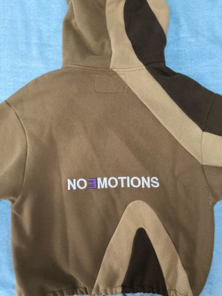 Sudadera NoEmotions Bhoty Marrón y Beige | XS
