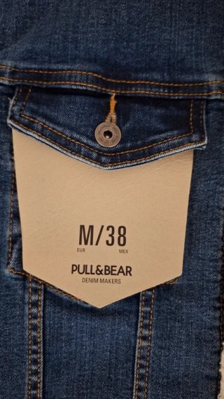 Cazadora vaquera borrego Pull&Bear Talla M NUEVA