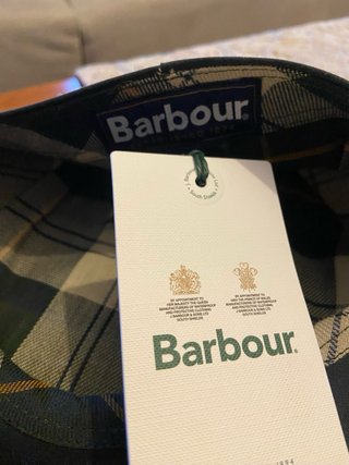 Gorra Barbour encerada  talla M (58)