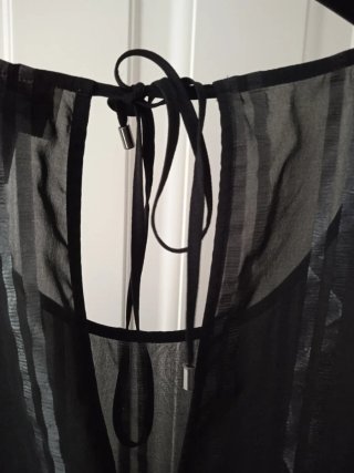 Abito pura seta midi Intrend  con cartellino Nero