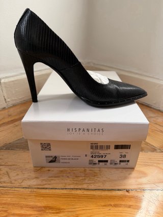 Zapatos Hispanitas Negros Talla 38