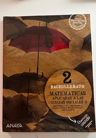 Matemáticas aplicadas a las Ciencias Sociales I...