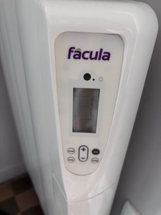 5 Radiadores Eléctricos Facula Blancos