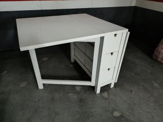 Mesa Abatible IKEA NORDEN Blanca