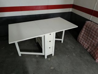 Mesa Abatible IKEA NORDEN Blanca