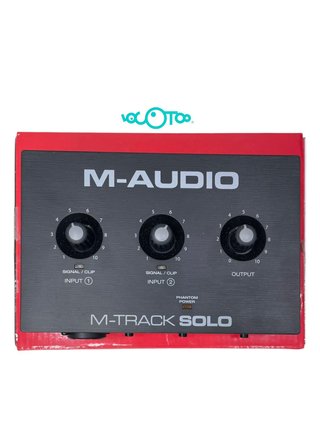 TARJETA DE SONIDO M-AUDIO M-TRACK SOLO