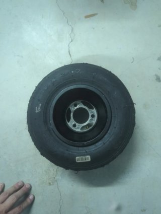 Llantas Delanteras kart CRG Magnesio