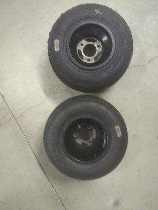 Llantas Delanteras kart CRG Magnesio