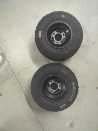 Llantas Delanteras kart CRG Magnesio