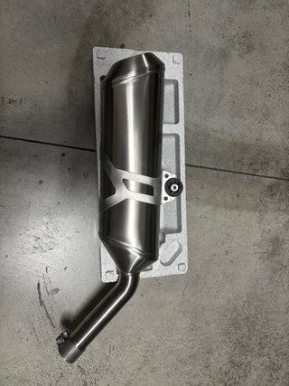 Tubo de escape moto