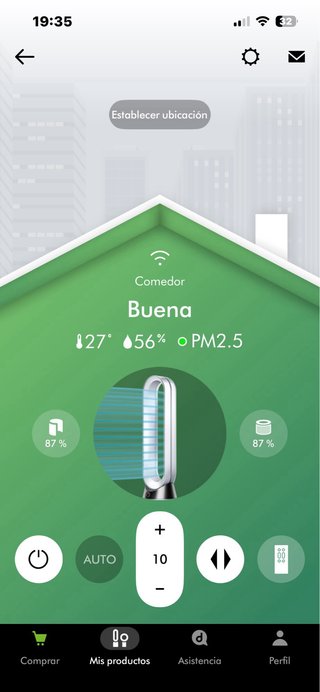 Purificador de aire Dyson