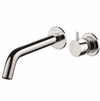 Monomando lavabo Negro Mate