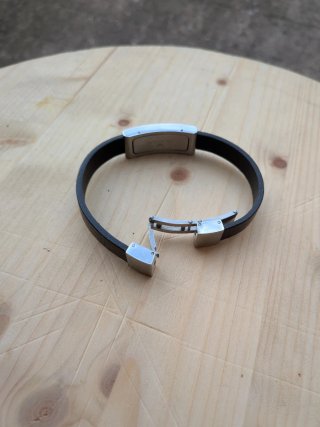 Pulsera Viceroy Marrón y Plateada Hombre