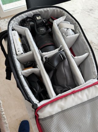 Cámara Canon EOS R5 + Objetivo y sus complementos