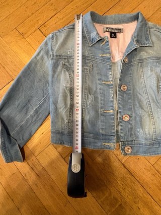 Cazadora vaquera Bershka azul Talla M