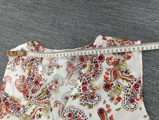 Blusa sin mangas estampada