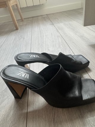 Sandalias Zara Negras Talla 37