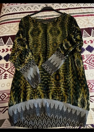 Vestido fiesta terciopelo manga murciélago