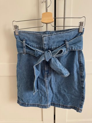 Falda vaquera Lefties Talla S