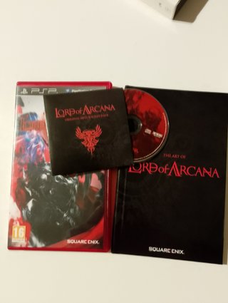 PSP Lord of Arcana y Dissidia Final Fantasy