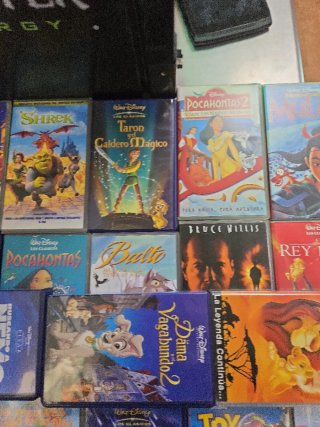 Lote VHS Disney Classici e Moderni