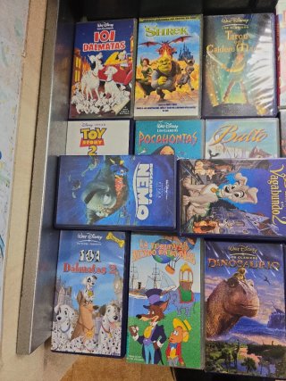Lote VHS Disney Classici e Moderni