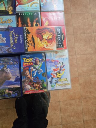 Lote VHS Disney Classici e Moderni