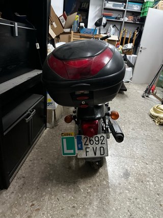 Kymco Zing 2 125cc Moto Cruiser Negra