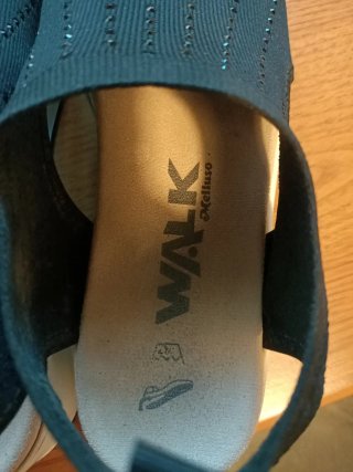 Sandali Melluso Walk Neri Tessuto Donna Tg 38