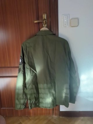 Chaqueta militar entretiempo