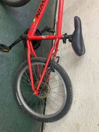 Bicicleta Infantil Roja Btwin niño niña