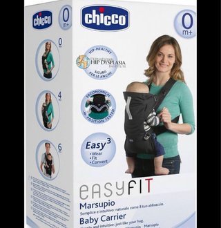 Mochila Portabebés Chicco Negra