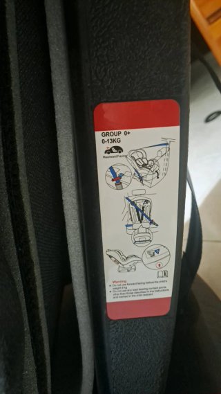 Silla de coche Mondial Safe Negra