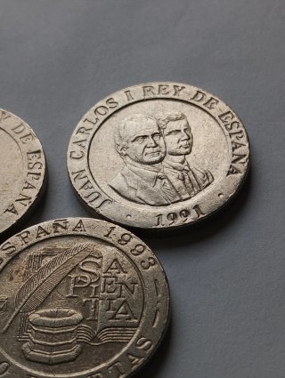 3 Monedas 200 Pesetas