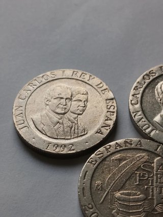 3 Monedas 200 Pesetas