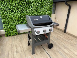 Barbacoa Weber Spirit II Gas Negra/Gris