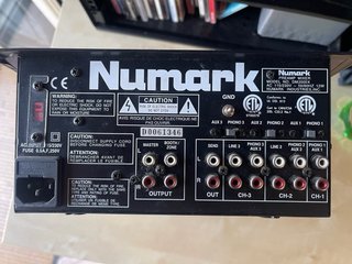 Mixer DJ Numark DM2000X Pro Master Mix
