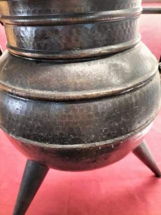 Panela Cobre 3 Pés 57cm