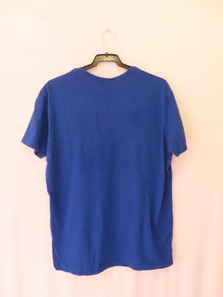 Camiseta Adidas Azul Logo