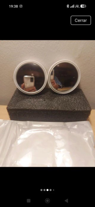 Espejos convexos punto ciego retrovisor