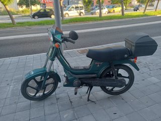 Moto Guzzi Hispana 65 Roja