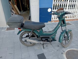Moto Guzzi Hispana 65 Roja