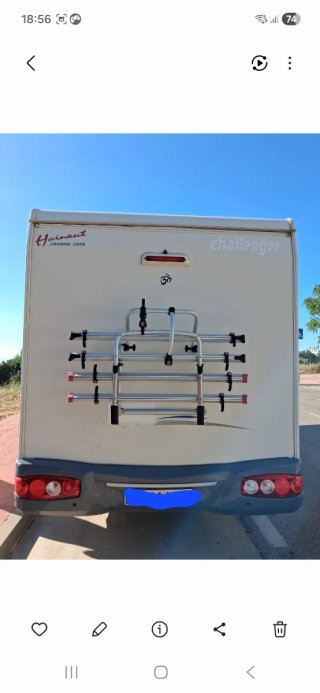 Autocaravana Challenger Genesis 37. FORD TRANSIT
