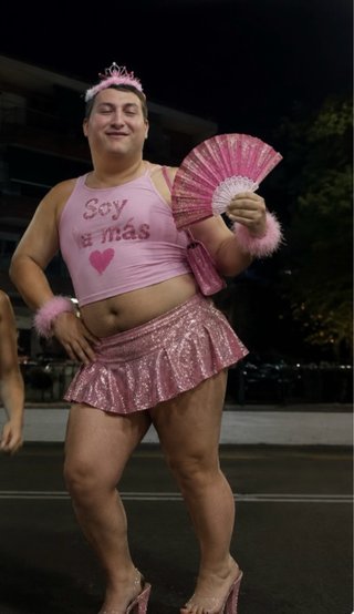 Disfraz Princesa Rosa Brillante