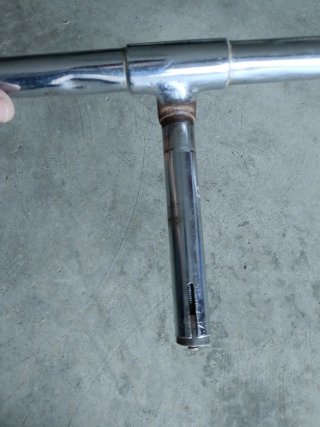 Manillar Bici Retro Cromado