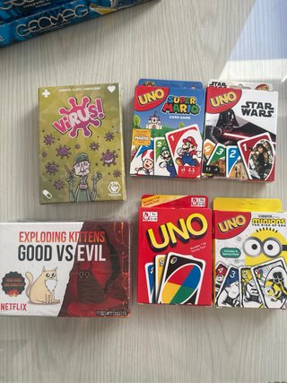 Lote juegos de mesa