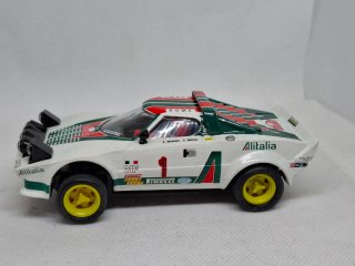 Coche Scalextric Lancia Stratos Alitalia